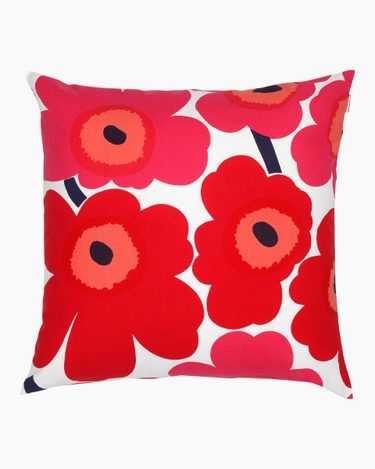 marimekko Pieni Unikko cushion cover  50x50 cm red, white