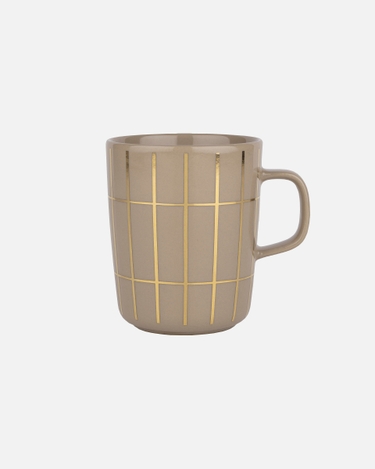 marimekko Oiva/Tiiliskivi mug 2,5 dl gold, terra