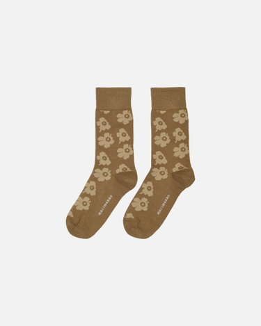 marimekko Kasvaa Juhlaunikko socks brown