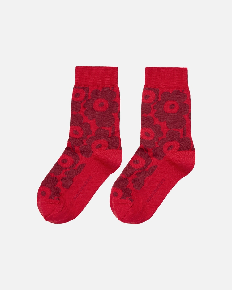 Kuusi Unikko wool socks 1