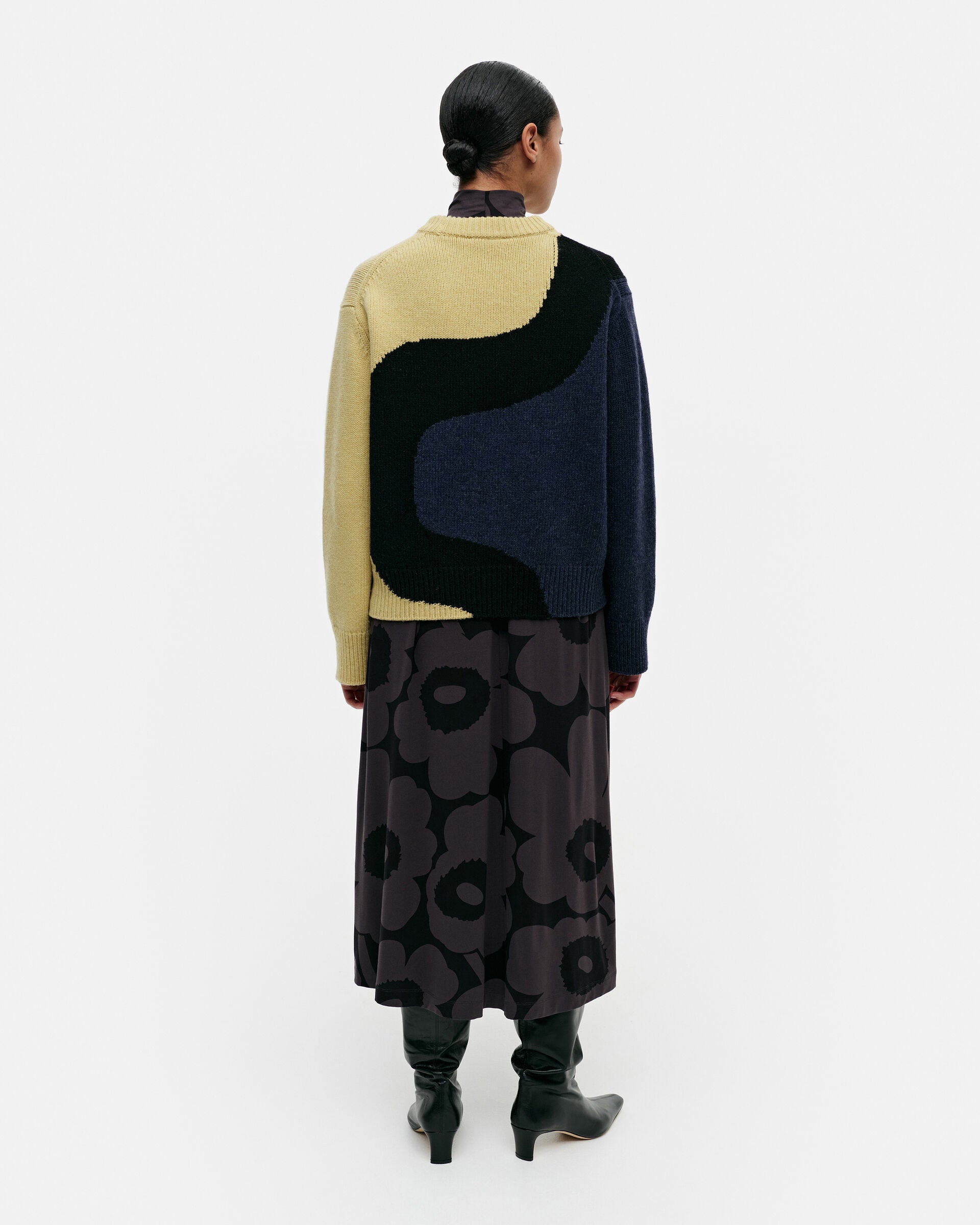 Kolonni Seireeni knitted wool pullover
